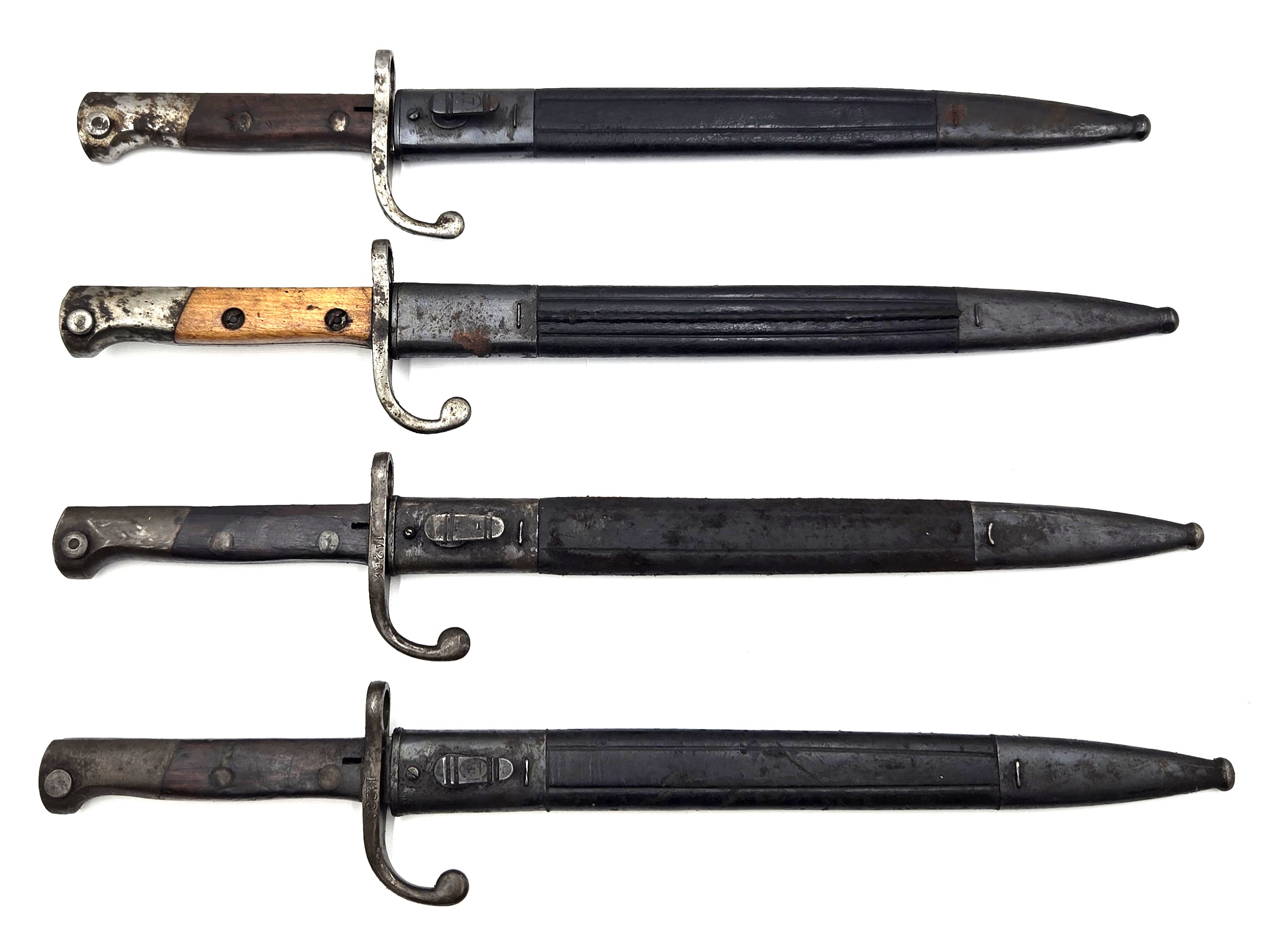 Brazilian Mauser 1908 Bayonet And Scabbard No Markings - SARCO, Inc