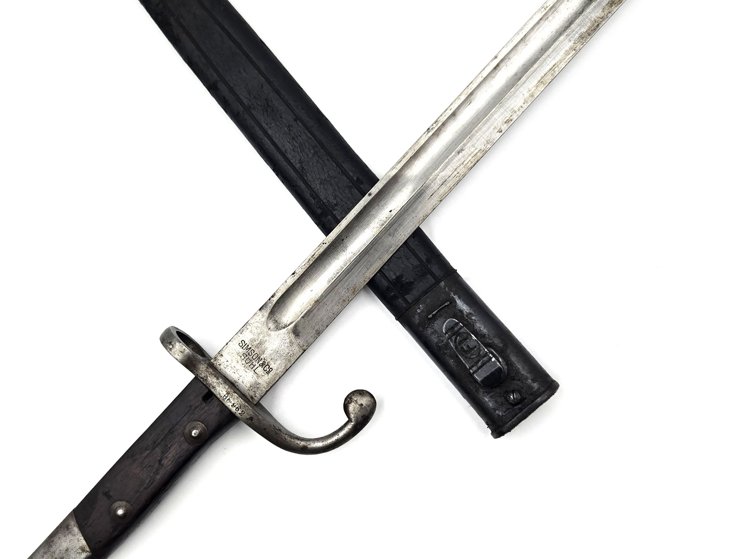 Simson & Co. Marked Brazilian 1908 Bayonet - SARCO, Inc