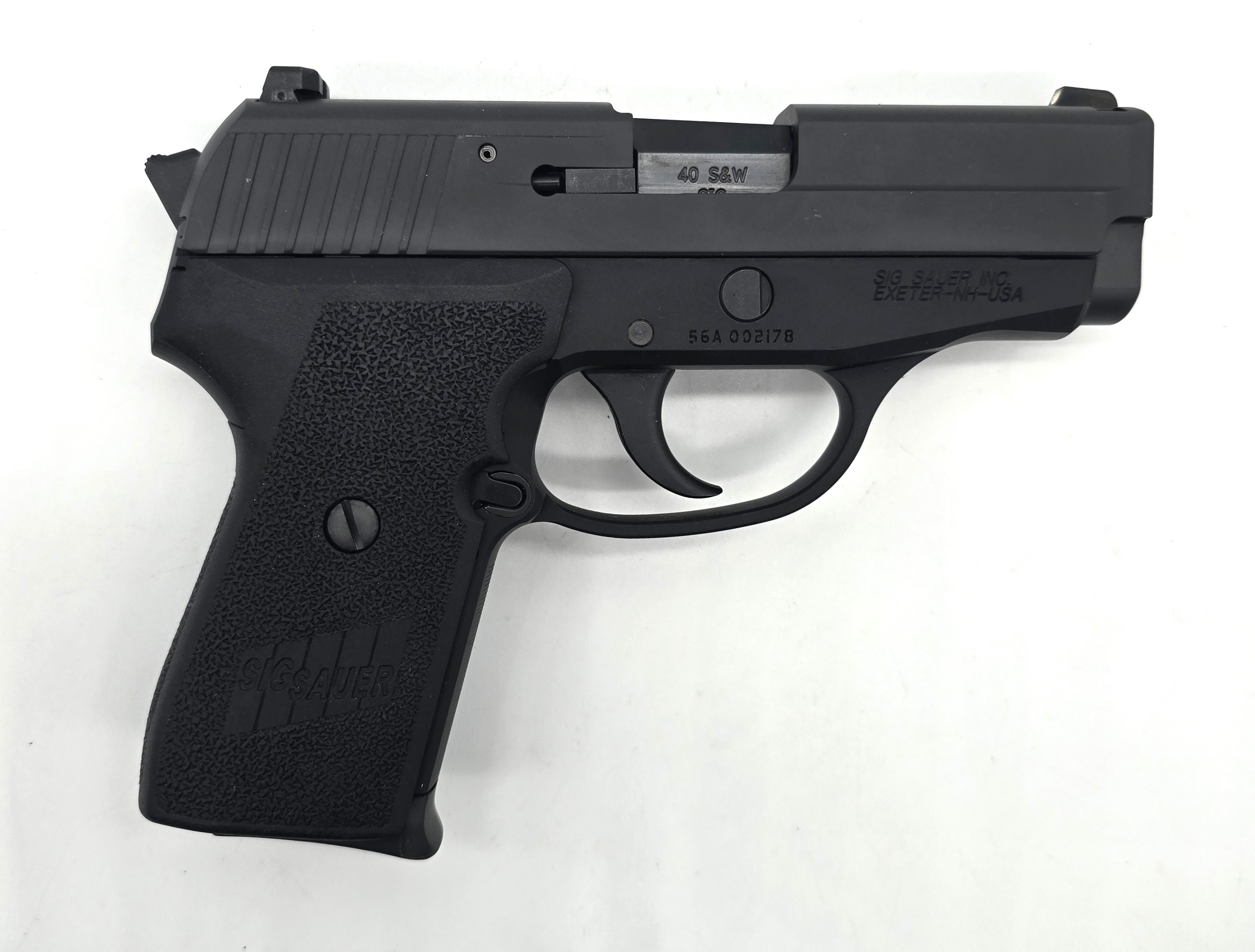 Sig Sauer P239 Dark Brown Plastic Pistol Grips – Unbranded Replacement Handgun Grip