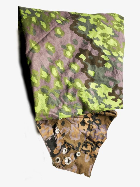 German WW2 Oak Camouflage Zeltbahn 4 Piece Set - SARCO, Inc