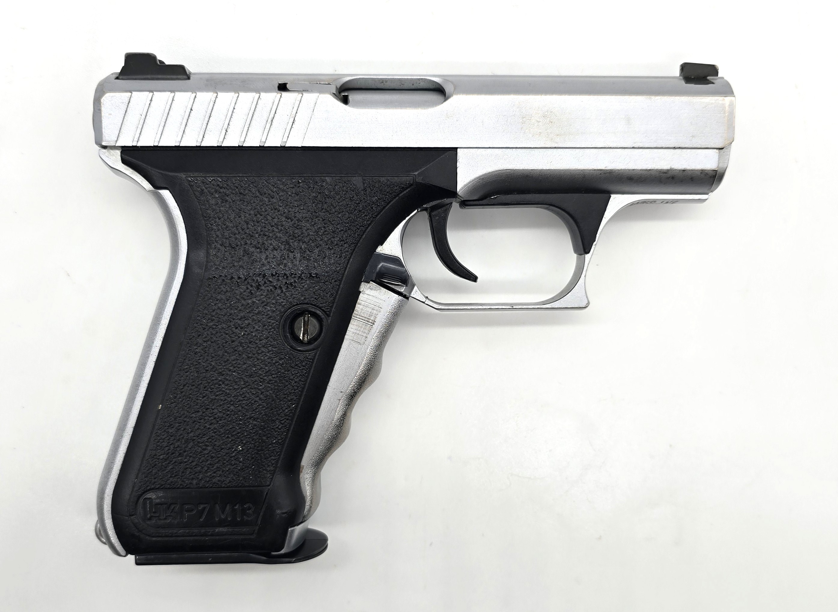 Heckler & Koch P7 M13 9mm Pistol Hard Chrome Serial 79005 - SARCO, Inc