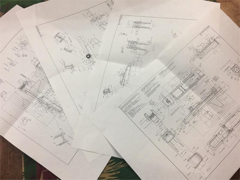 m16 receiver drawings