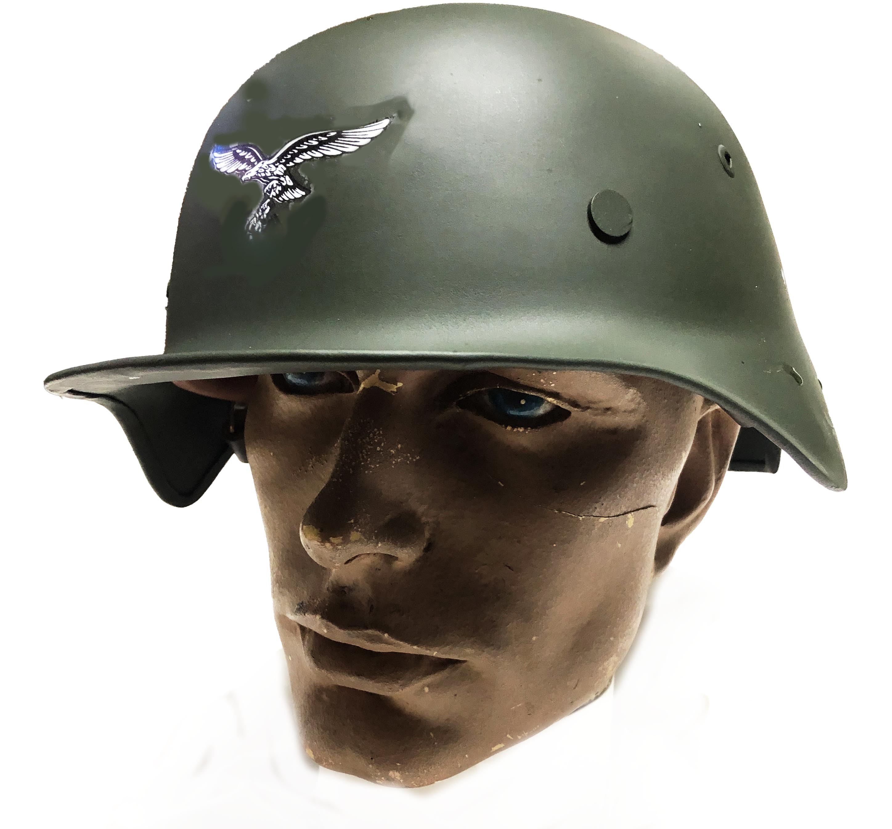 draxar motorcycle luftwaffe helmet ILM Open Face 3/4 Half for Dirt Bike Moped ATV UTV Motocross Cruiser Scooter DOT Model 726X (White,L) : Automotive Original German WWII Named Luftwaffe