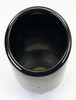 Exhaust Tip 2.25 Inlet 4.50 Dia X 7.75" Long Black Chrome 304 Stainless Slant Wesdon Exhaust Tip