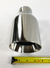 Exhaust Tip 2.50 Inlet 4.00 Outlet 8.00 W4008-B250-SS Angle 304 Stainless Steel Wesdon Exhaust Tip