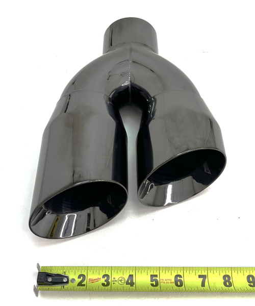 Exhaust Tip 3.00 Inlet 4.00 Outlet 12.00 long WDWDS304012-300-BC