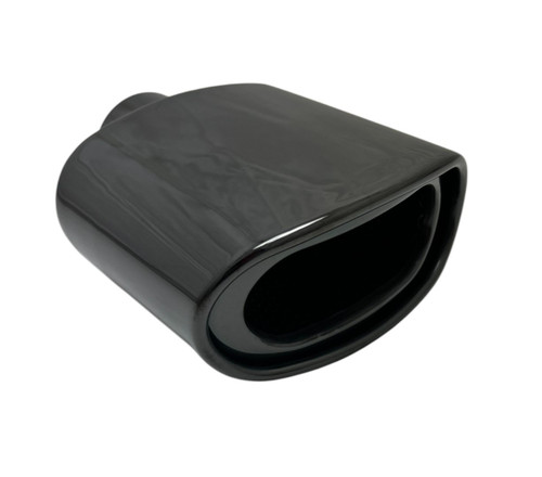 Diesel Stainless Steel Exhaust Tip DW Angle Bolt On - 4" In - 5" Out - Foto 7