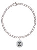 Capital Letter - Z - Pebble Disc - Charm Bracelet