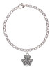 Shamrock with Celtic Knot Charm Bracelet