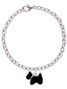 Black Scottie Dog Charm Bracelet