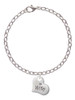 Large Wife Heart Charm Bracelet