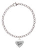 Little Sister Heart Charm Bracelet