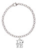 Love with Soccer Ball Charm Bracelet