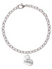 Small I Love You Heart Charm Bracelet