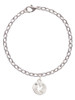 Dove Disc Charm Bracelet