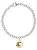 Small Gold Tone I Love You to the Moon Charm Bracelet