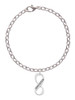 Daughter Infinity Sign Charm Bracelet