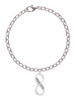 True Love Infinity Sign Charm Bracelet