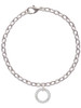 Friends Eternity Ring Charm Bracelet