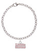 Pink ''Little Sister'' with Heart Charm Bracelet