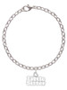 White ''Little Sister'' with Heart Charm Bracelet