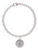 Music Clef - Round Seal Charm Bracelet