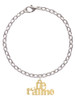 Large Gold Tone Je T'aime Charm Bracelet