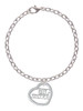3/4'' Big Sister Cutout Open Heart Charm Bracelet