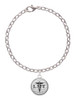 Domed Black LMT Charm Bracelet