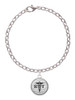 Domed Black RPT Charm Bracelet
