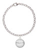 Domed Philippians 4:13 Charm Bracelet