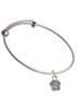 Mini Paw Charm Bangle Bracelet