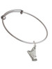 Harp Charm Bangle Bracelet