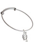 Cornet Charm Bangle Bracelet