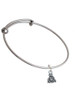 Mini Buddha Charm Bangle Bracelet