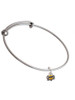 Mini Bumble Bee Charm Bangle Bracelet