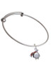 Penguin with Scarf Charm Bangle Bracelet
