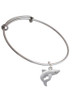 Shark Charm Bangle Bracelet