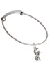 Unicorn Charm Bangle Bracelet