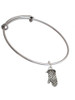 Oven Mitt Charm Bangle Bracelet