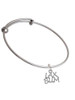 LAX BUM Charm Bangle Bracelet