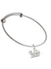 All Star - Volleyball Charm Bangle Bracelet
