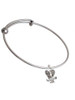 Small Eagle - Mascot Charm Bangle Bracelet