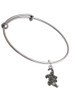Alligator Charm Bangle Bracelet