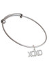 XOXO Charm Bangle Bracelet