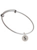 Disc 1/2'' - Symbol - Dollar Sign - $ - Charm Bangle Bracelet