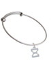 Large Greek Letter - Xi - Charm Bangle Bracelet