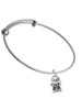 Napoleon's Small Bee Charm Bangle Bracelet