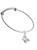 Hit the Sweet Spot with Softball Charm Bangle Bracelet