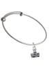 XOXO Stamp Charm Bangle Bracelet